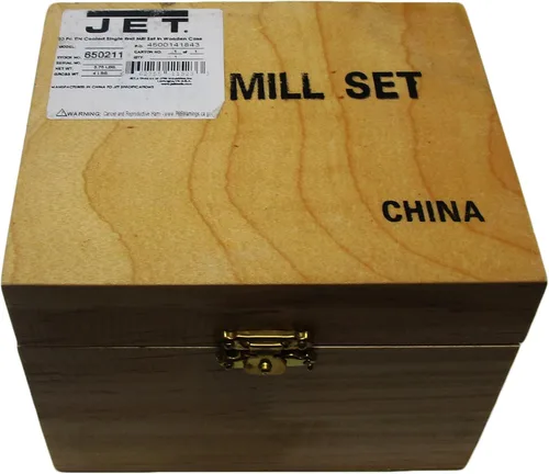 Vista 2 de JET Juego de fresas de extremo único con revestimiento de TiN de 20 piezas (650211)