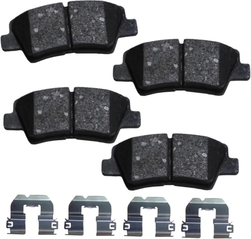 Vista 158 de Bendix Priority1 CFC154 - Juego de pastillas de freno de disco para Avanti II, Century, LeSabre, Regal, Riviera, chasis comercial, DeVille