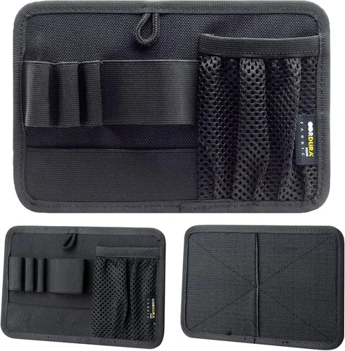 Vista 6 de LIVANS Tactical Bag Insert Panel Organizer, Utility Admin Panel Hook and Loop Modular Organizer with Hook Fasteners for Packs Backpack or Messenger