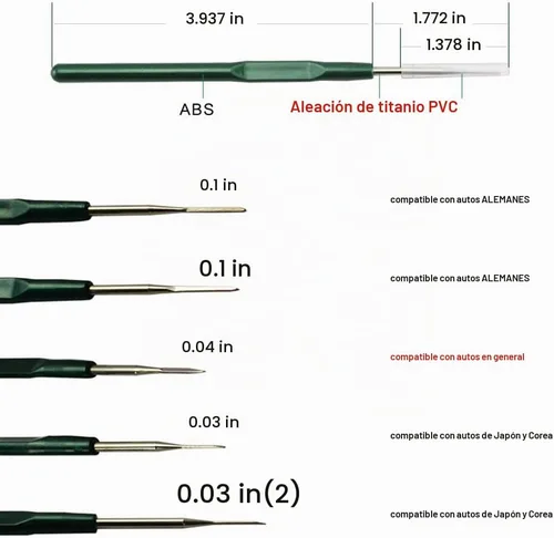 Vista 6 de Kit de herramientas de liberación de extractor de terminal de extracción de clavijas de cable de audio para automóvil