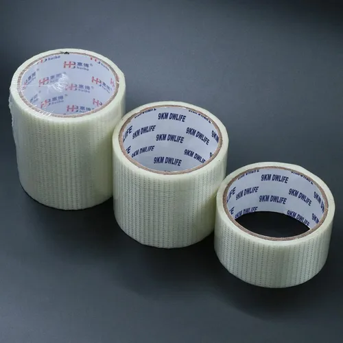 Vista 8 de 9KM DWLIFE Cinta de reparación Kite Ripstop de 2.0 in a 3.9 in, cinta de filamento de fibra de vidrio bidireccional transparente, impermeable