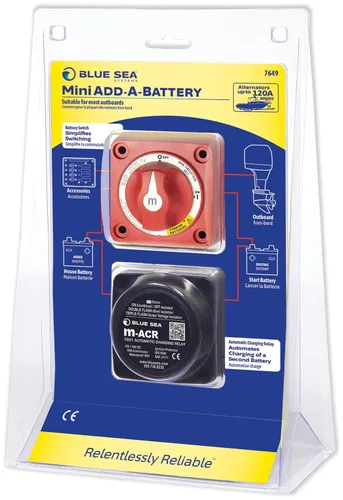 Vista 2 de Kit de batería adicional, de Blue Sea Systems, Azul