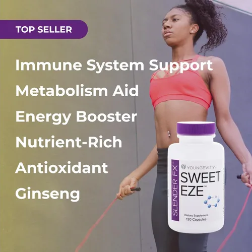 Vista 4 de Youngevity Sweet eze 120 Cápsulas
