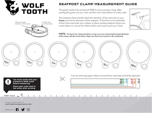 Vista 2 de Wolf Tooth - Abrazadera para Tija de Sillín Mecanizada con Precisión