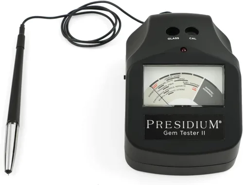 Vista 6 de Presidium Instruments Gem Tester II (PGT II) con calibración térmica asistida (ATC) para identificar diamantes/moissanitas y piedras preciosas