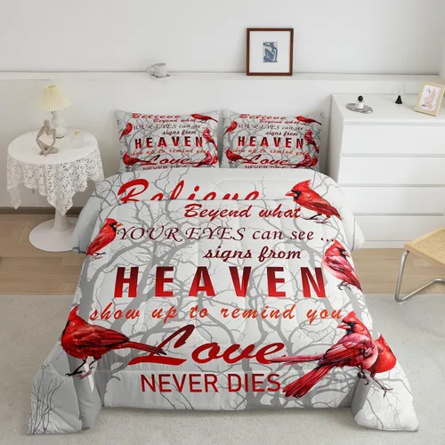 Vista 10 de Juego de ropa de cama con estampado de panal de abeja, juego de edredón con patrón hexagonal de fuego rojo y negro para niños, niñas, adolescentes