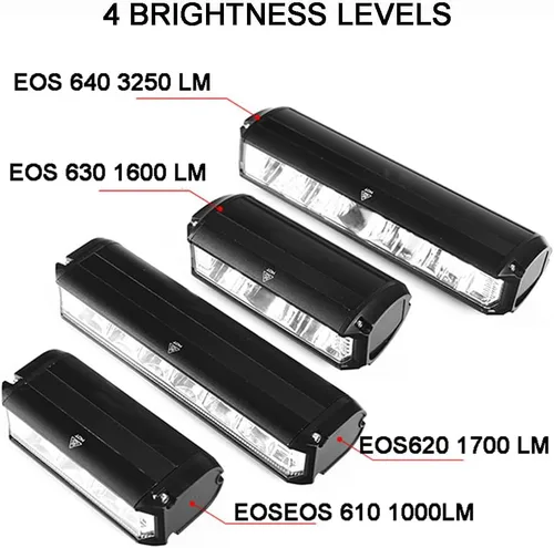 Vista 7 de Best Bright Bike Light for Night Riding, 1000 Lumen Bicycle Light High Beam Low Beam, Rechargeable Bicycle Headlight Set, Waterproof Bike Headlight