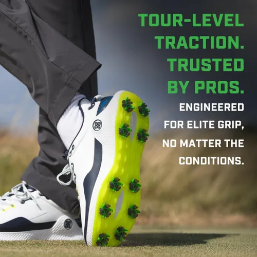 Vista 2 de Softspikes Tour Flex Pro Golf Cleats Fast Twist 3.0-18 Spikes - Negro