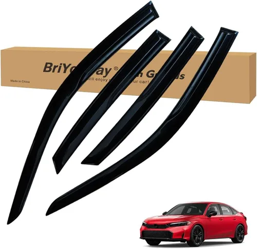 Vista 33 de Deflectores de Ventana y Protectores de Lluvia para Jeep Cherokee 2014 2015 2016 2017 2018 2019 2020 2021 2022 2023 Accesorios, para Deflectores