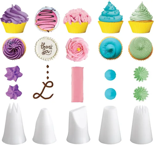 Vista 4 de Mrs. Anderson's Baking Bolsas desechables para repostería, sin BPA, caja dispensadora de fácil acceso, 100