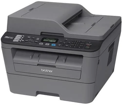 Vista 2 de Brother MFC-L2700DW Laser Multifunction Printer - Monochrome - Plain Paper Print - Desktop - Copier/Fax/Printer/Scanner - 27 ppm Mono Print - 2400 x