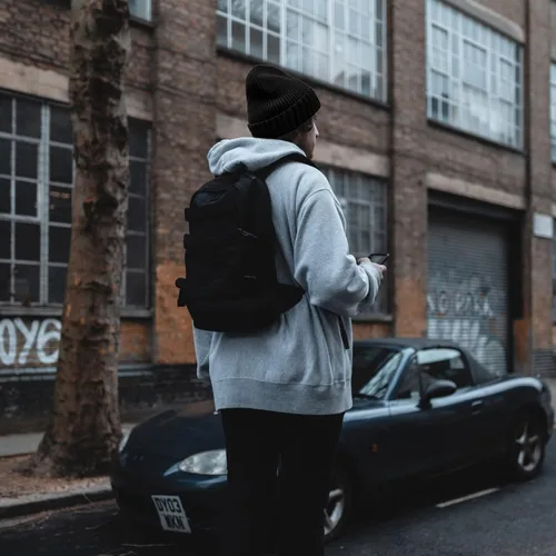 Vista 5 de accsa 2 Pack Men Winter Knit Beanie Hats Soft Warm Stretchy Skull Cap Unisex Cuffed Plain Hat for Men