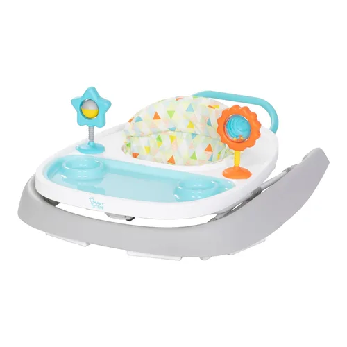 Vista 3 de Smart Steps by Baby Trend Dine N' Play - Andador de alimentación 3 en 1, Harmony Fun