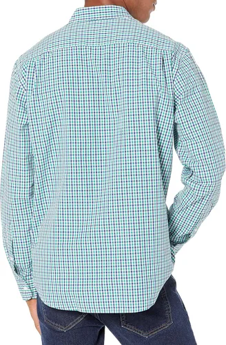 Vista 2 de Tienda Essentials Camisa de popelina para hombre, informal, de manga larga, con ajuste regular
