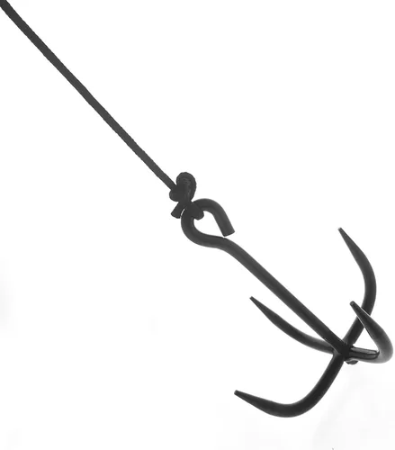 Vista 5 de Equipo ninja: gancho de agarre Ninja para escalada al aire libre, púas de pie, garras de mano, se vende por separado o como juego. Solo