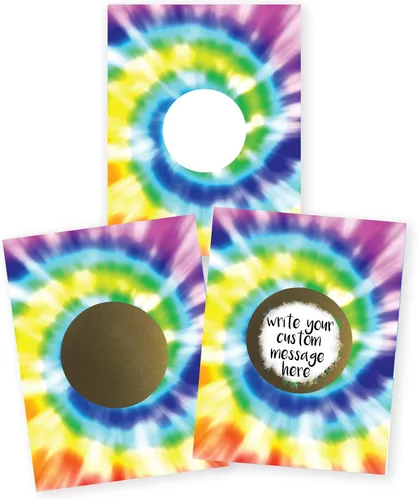 Vista 53 de My Scratch Offs - Paquete de 20 Mini Tarjetas Rasca y Gana DIY de Corazón Rosa para San Valentín con Calcomanías, 3x4 Pulgadas, Notas de Amor