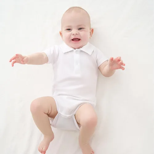 Vista 2 de pureborn MamelucoBody de Algodón Súper Suave para Bebés Niños y Niñas de 0-24 Meses