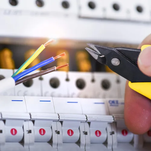 Vista 5 de HongWay 2 Pcs 170 5-Inch Flush Cutters, Micro Wire Cutters Spring Loaded, Sharp Zip Tie Cutter for Electronics, Jewelry, Precision Pliers for 3D