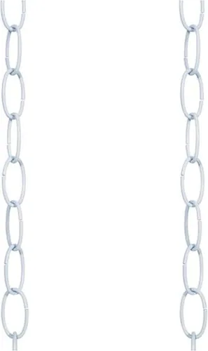 Vista 9 de Ciata Cadena de cesta colgante de calibre 11 de 36 pulgadas, acabado de latón antiguo, paquete de 2