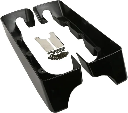 Vista 11 de XMT-MOTO Extensión de bolsa de sillín estirada de 4 pulgadas para Harley Davidson 1994-2013, todos los modelos Touring, incluyendo road glide, road