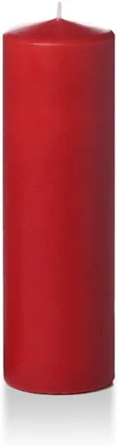 Vista 34 de Yummi - Velas redondas de pilar blancas de 3 pulgadas x 4 pulgadas, 3 por paquete