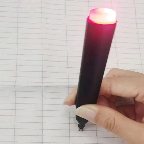 Vista 6 de Pluma de prueba de conductividad, probador para puesta a tierra, probador de continuidad para esteras de puesta a tierra, sábanas, almohadillas