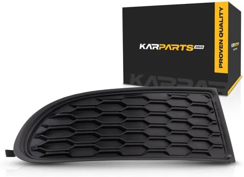KarParts360 Cubierta de luz antiniebla para Dodge Journey 2011-2019 para lado del pasajero, frontal exterior, repuesto negro texturizado para