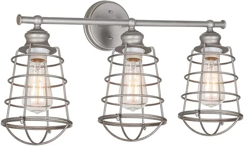 Vista 21 de Design House, 519736 Ajax 3 Luces, Luz para Tocador, Bronce, 519702, 60watts, 120.00 volts
