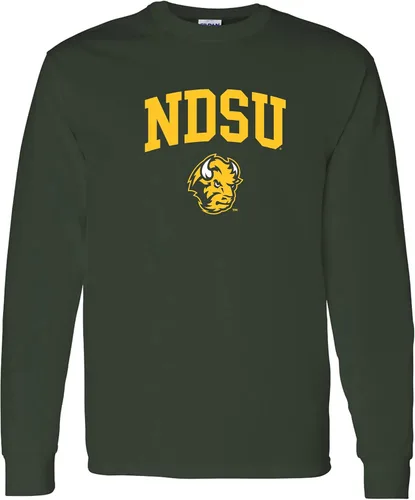 Vista 110 de NCAA oficial de College – University Team Color Arco Logo Manga Larga