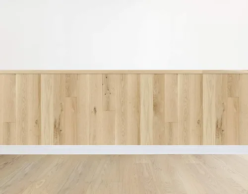 Vista 8 de From The Forest - WallPlanks Adornos originales para panel de pared de madera dura, 48 x 2 pulgadas (roble blanco crudo, sin acabar, paquete de 2)