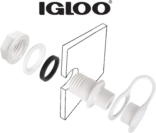 Vista 3 de Igloo - Tapón de drenaje de triple presión de repuesto