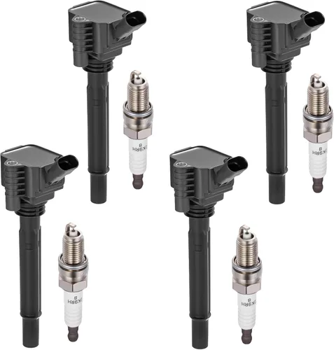 Vista 14 de BDFHYK Paquete de bobinas de encendido compatibles con Chrysler Aspen 300 Jeep Commander Grand Cherokee Dodge Challenger Charger Durango Magnum Ram