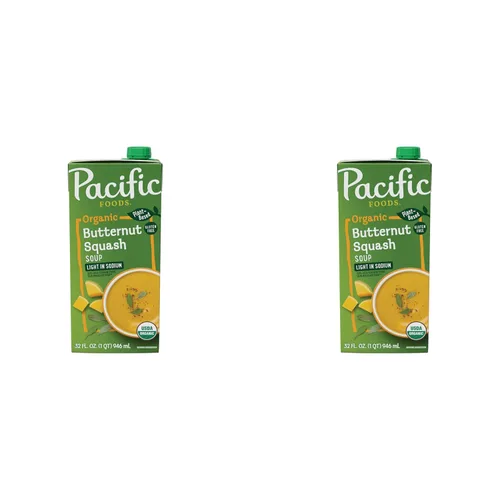 Vista 8 de Pacific Foods Sopa Orgánica de Calabaza Butternut Baja en Sodio, Cartón de 32 oz