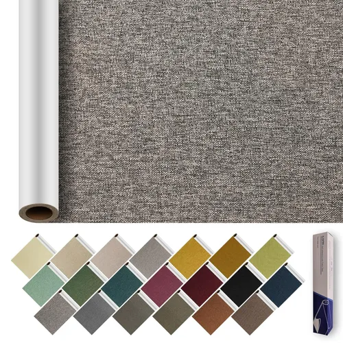 Vista 16 de ILOFRI Parches de tela de lino autoadhesivos de 8 x 11 pulgadas, 2 piezas, kits de cinta de reparación de sofá de tela para tapicería, muebles