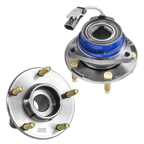 Vista 35 de Detroit Axle - 2 Cubos de Cojinetes de Rueda Delantera para Dodge Ram 1500 2009-2011, Conjunto de Cojinetes de Rueda y Cubos 2010, Par de Cubos