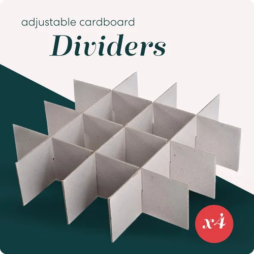 Vista 4 de Handy Laundry Almacenamiento de adornos de Navidad: almacena hasta 64 adornos navideños, divisores ajustables, dos asas. La caja de almacenamiento