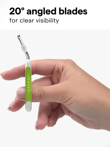 Vista 4 de Cortaúñas para mascotas para gatos de interior y animales pequeños, cuchillas anguladas de precisión y agarre constante, ideal para gatitos, perros