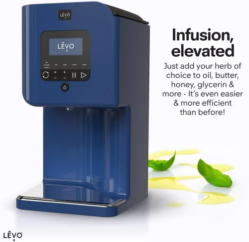 Vista 3 de LEVO II+ - Máquina de infusión de aceite de hierbas y tecnología de filtro - Extractor botánico, secadora de hierbas, descarboxilador e infusor