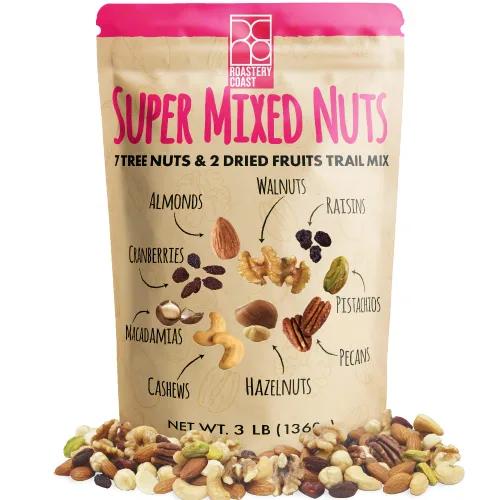 Vista 12 de Roastery Coast - Mezcla Saludable de Nueces Diarias al Por Mayor Mezcla de Aperitivos de Nueces Aperitivo Deluxe Surtido Aperitivos de Nueces