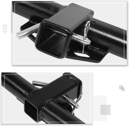 Vista 5 de Enganche de remolque clase 3 de 2" compatible con Ford Escape 05-12/Mazda Tribute 05-11 & Mercury Mariner, negro