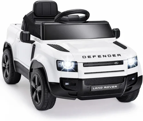 Vista 11 de Land Rover Ride On Car con licencia de 12 V para niños a partir de Verde