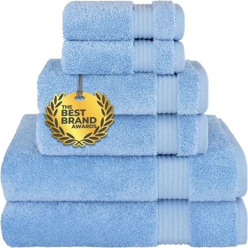 Vista 111 de Cotton Paradise - Alfombras de baño antideslizantes 100% algodón para el baño, 17 x 24 pulgadas, suaves, absorbentes, de secado rápido, lavables a