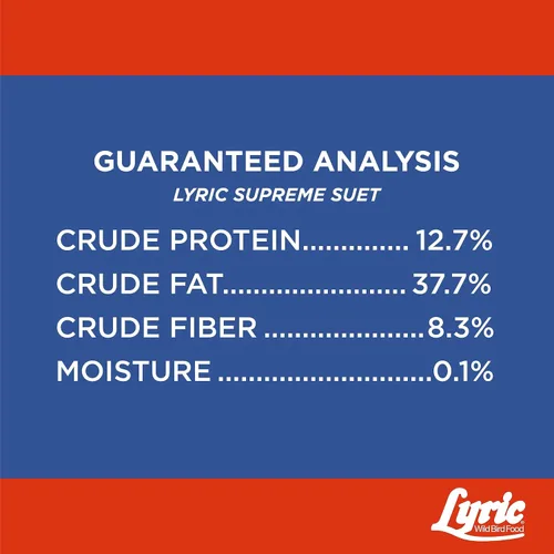 Vista 8 de Pasteles de Sebo Lyric Supreme de Semillas para Aves Silvestres, 12 oz. (Paquete de 12)
