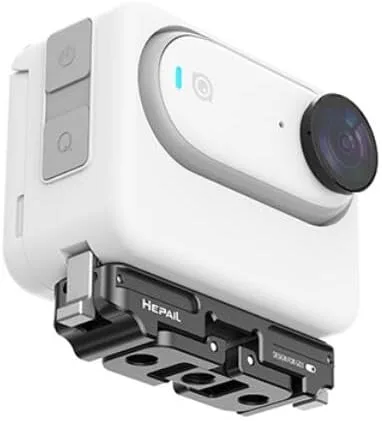 Vista 6 de Coyktonty Soporte magnético/adaptador plegable para Insta360 GO 3/GO 3S, accesorios magnéticos montaje de cámara, adaptador de conversión trípode