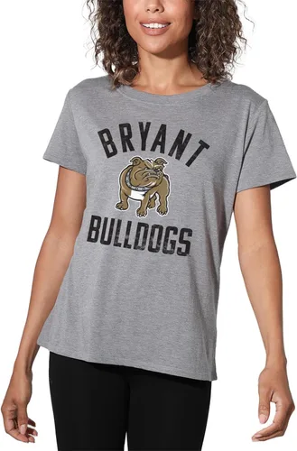 Vista 44 de Colección oficial de camisetas sueltas con logotipo desgastado grande universitario para mujer, jaspeado atlético