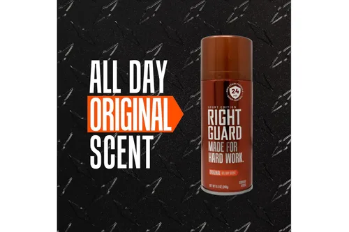 Vista 5 de Right Guard Desodorante Spray Original - Hecho para el trabajo duro - 8.5 oz, paquete de 4