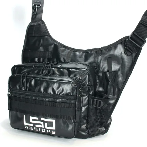 Love Soul Dream LSD Designs One Shot Side Neo Fishing Bag Shoulder Large Capacity Rod Holder Langan Water Repellent Fabric
