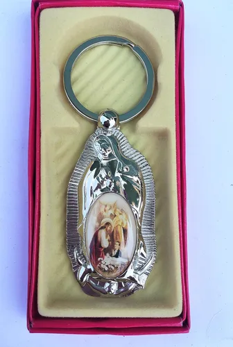 Vista 3 de 12 PCS Favors Virgen de Guadalupe Primera Comunión "Boy -recuerdos de mi bautizo/primera comunion-llaveros de nino