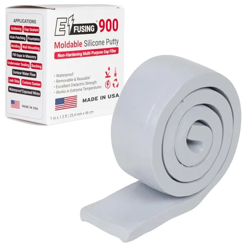 Vista 6 de 900 Masilla de silicona moldeable - Rojo anaranjado