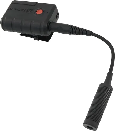 Vista 2 de Línea de extensión de auriculares tácticos U174 Plug PTT con Bluetooth, compatible con teléfono móvil, para COMTAC, AMP, Sordin, etc. auriculares